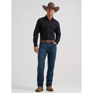 Wrangler 20X Mens Competition‎ Jeans Dark Wash Relaxed Fit 33X38 NWT